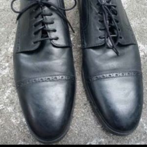 Cole Haan Grand O.S. Black Dress Shoes Mens 11M Leather